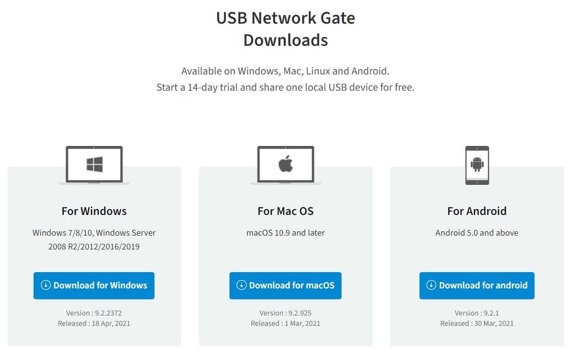  baixar o usb network gate