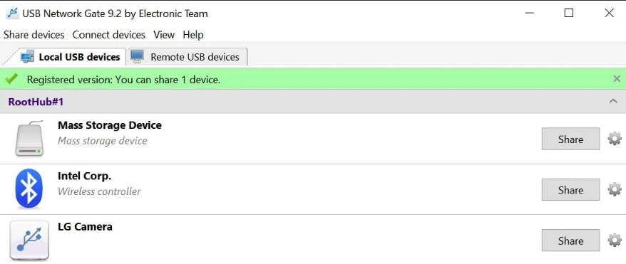  hard disk esterno inserito usb network gate